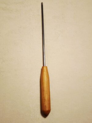 Hickory 7/32" x 16" Metal Cane | Handcrafted Hardwood Impact Implement