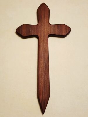 Rosewood Long Cross Stake Paddle | Handcrafted Hardwood Impact Implement